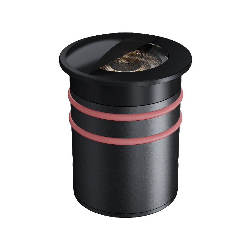 Half-cover Stainless Steel Recessed COB Luminaire
