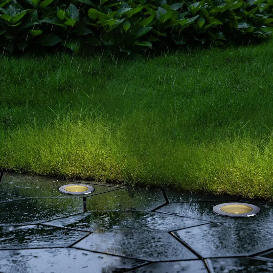 Ultra-Thin LED Side-Emit Uplight Waterproof Recessed Deck Light