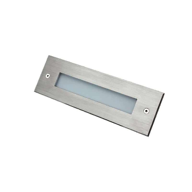 Outdoor Recessed Staircase Lighting Ground-Mounted Side Lights