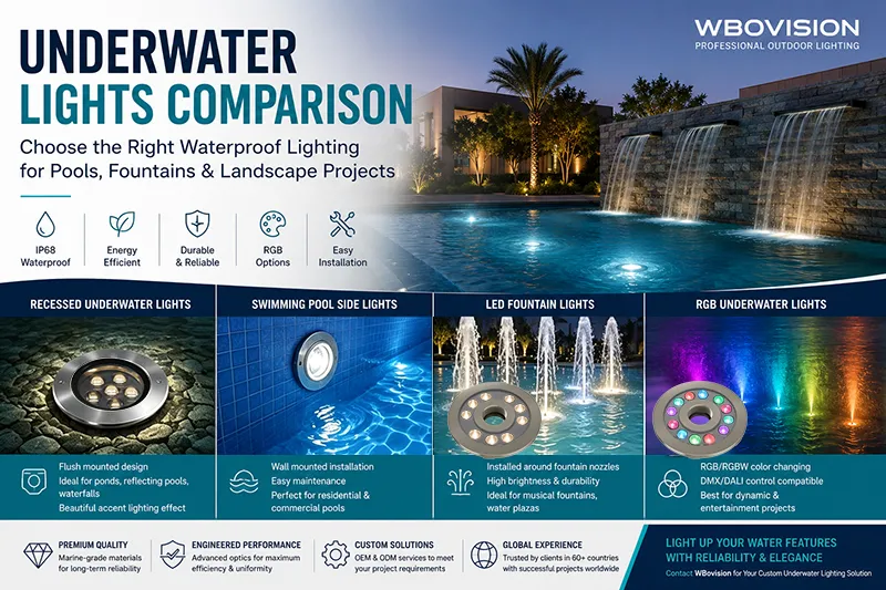 Underwater Lights Comparison: Which Waterproof Lighting Solution Is Best for Your Project?