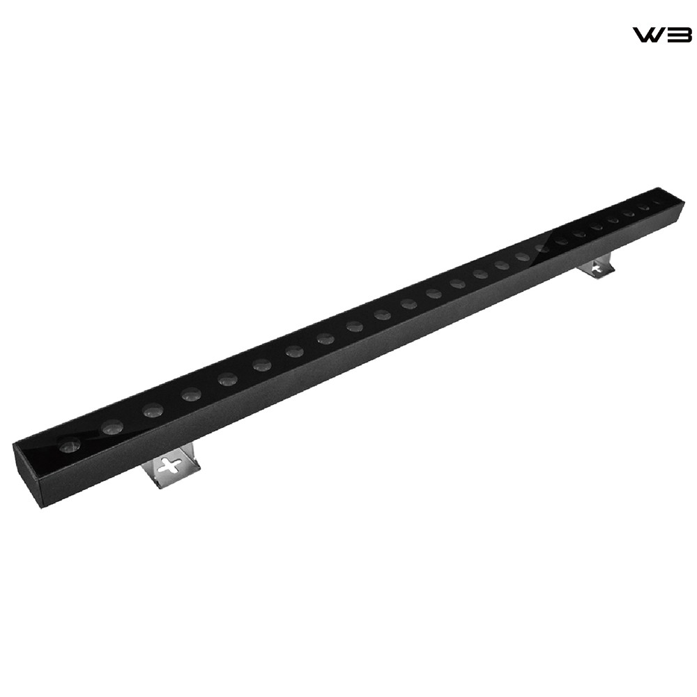 Long Strip Wall Washing Light with Tripod (Full-Coverage Black Tempered Glass Cover)