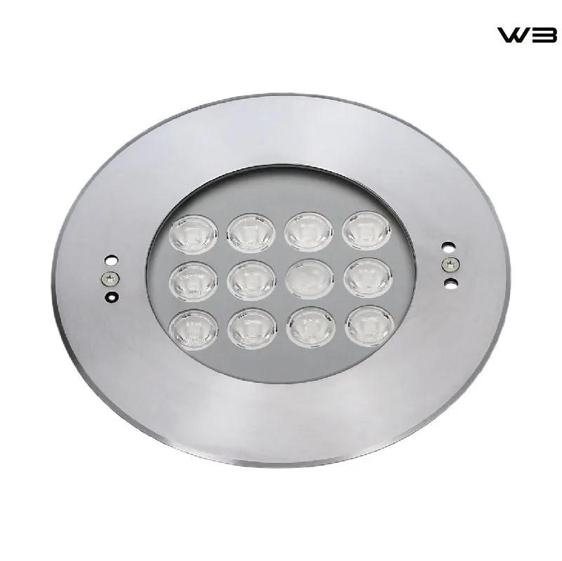 Multi-LED High-Brightness Side-Mounted Pool Recessed Light