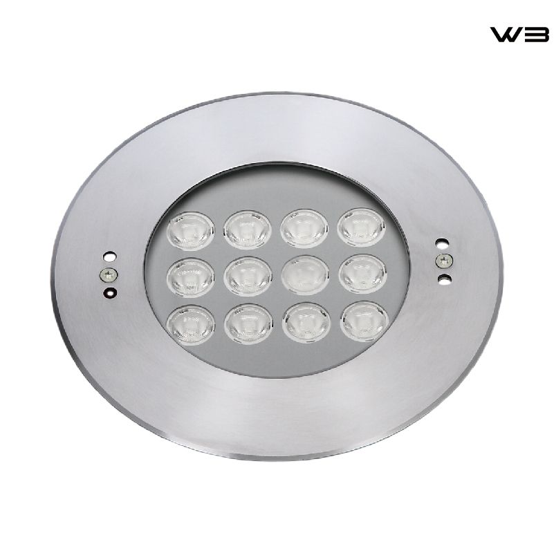 Multi-LED High-Brightness Side-Mounted Pool Recessed Light