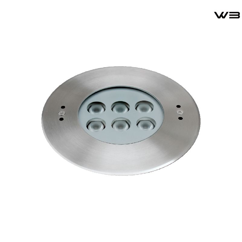 Slimline Underwater Waterproof LED Recessed Light with Protective Cover