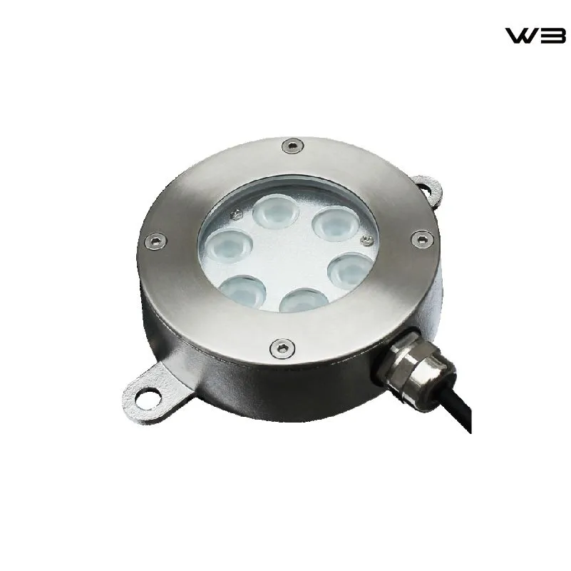 RGB 3-in-1 Underwater In-Ground Light (with Mounting Clips)