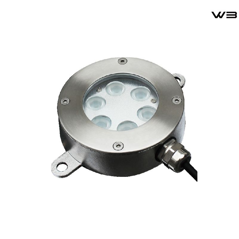 RGB 3-in-1 Underwater In-Ground Light (with Mounting Clips)