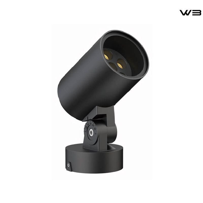 Adjustable-Angle COB LED Round Landscape Spot Light