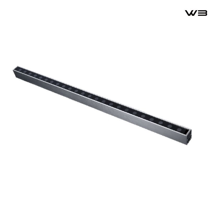 IK10 High-Lumen Aluminum-Cased Linear Wall-Washer Light