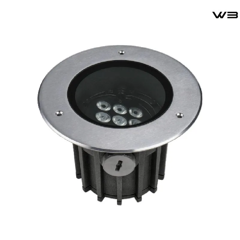 Multi-LED Underground Light with Adjustable Beam Angle