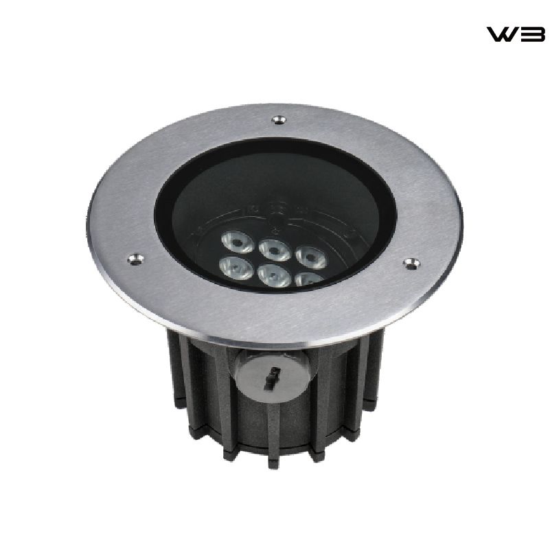 Multi-LED Underground Light with Adjustable Beam Angle