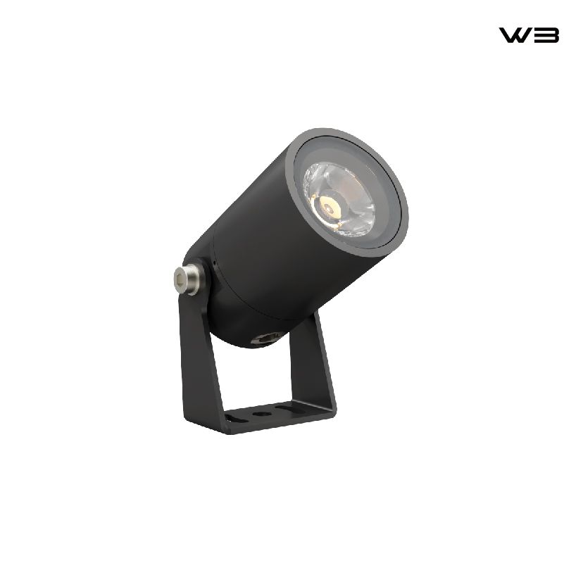Adjustable Cylinder Spotlight for Outdoor Use