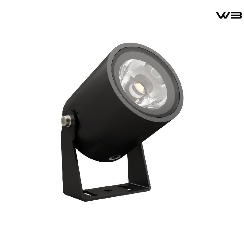 Adjustable Cylinder Spotlight for Outdoor Use