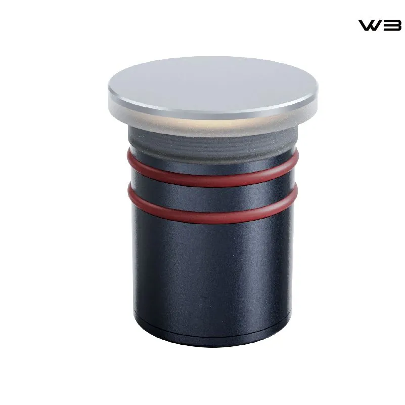 Stainless Steal Side-Illuminated Covered Step Lights