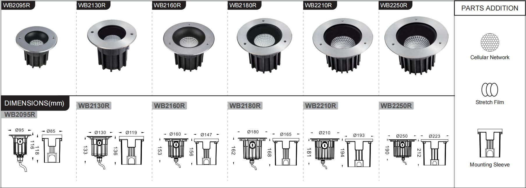 LED COB Recessed Light with Reflector