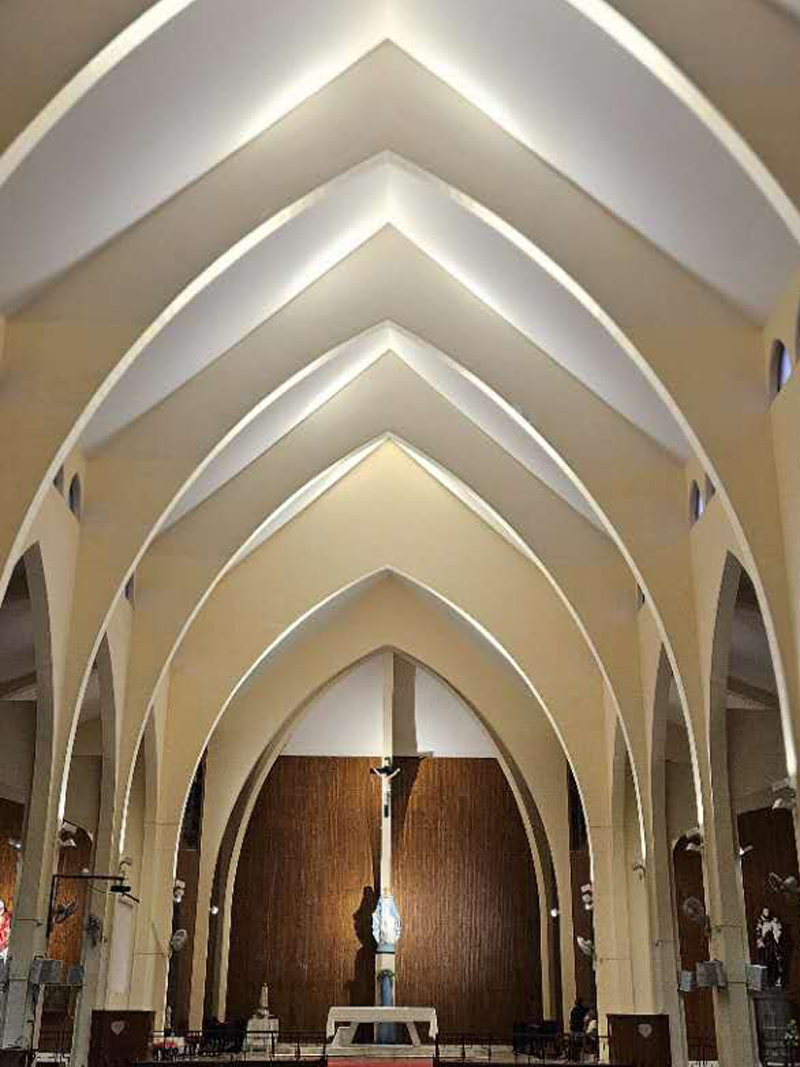 Mauritius Church Floodlight Renovation Project